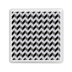 Modern Retro Chevron Patchwork Pattern  Memory Card Reader (square)  by GardenOfOphir