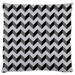 Modern Retro Chevron Patchwork Pattern  Large Cushion Cases (Two Sides)  Front