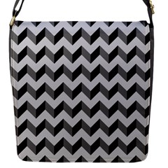 Modern Retro Chevron Patchwork Pattern  Flap Messenger Bag (s)