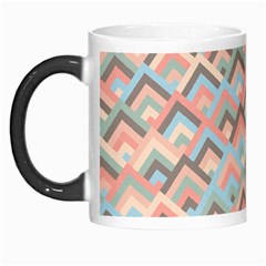 Trendy Chic Modern Chevron Pattern Morph Mugs by GardenOfOphir