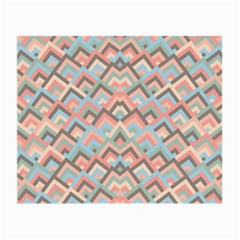 Trendy Chic Modern Chevron Pattern Small Glasses Cloth by GardenOfOphir