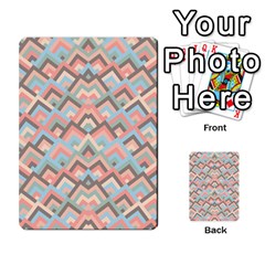 Trendy Chic Modern Chevron Pattern Multi-purpose Cards (rectangle)  by GardenOfOphir