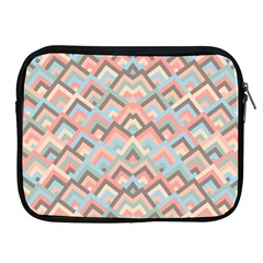 Trendy Chic Modern Chevron Pattern Apple Ipad 2/3/4 Zipper Cases by GardenOfOphir