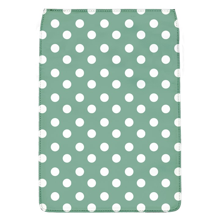 Mint Green Polka Dots Flap Covers (L) 