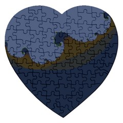 Ocean Waves Jigsaw Puzzle (Heart)