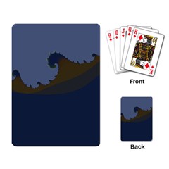 Ocean Waves Playing Card