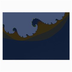 Ocean Waves Large Glasses Cloth (2-Side)