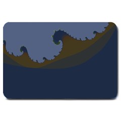 Ocean Waves Large Doormat 