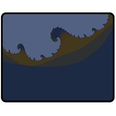 Ocean Waves Fleece Blanket (Medium) 