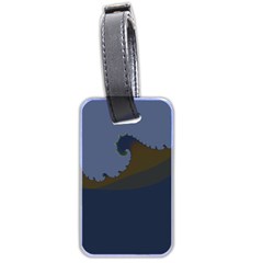 Ocean Waves Luggage Tags (Two Sides)