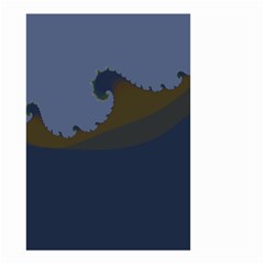 Ocean Waves Small Garden Flag (Two Sides)