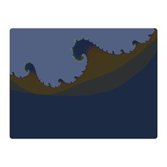 Ocean Waves Double Sided Flano Blanket (Mini) 