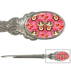 Cute Owls In Love Letter Openers by LovelyDesigns4U