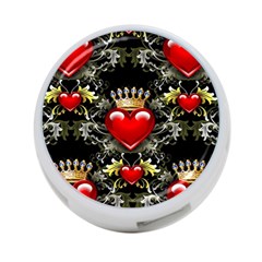 King Of Hearts 4-port Usb Hub (one Side) by LovelyDesigns4U