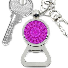 Purple And Pink Mandala Bottle Opener Key Chains by LovelyDesigns4U