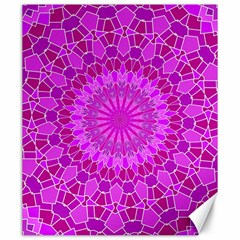 Purple And Pink Mandala Canvas 20  X 24   by LovelyDesigns4U