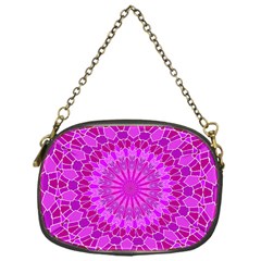 Purple And Pink Mandala Chain Purses (one Side)  by LovelyDesigns4U