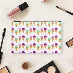 Icecream Cones Cosmetic Bag (medium)  by LovelyDesigns4U