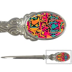 Colorful Shapes Letter Opener by LalyLauraFLM