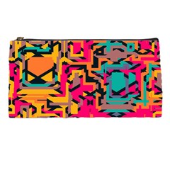 Colorful Shapes Pencil Case by LalyLauraFLM