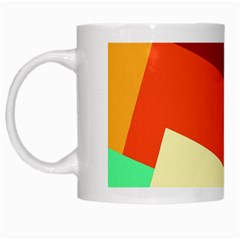 Miscellaneous retro shapes White Mug