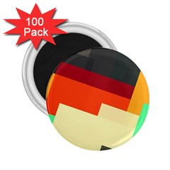 Miscellaneous retro shapes 2.25  Magnet (100 pack) 