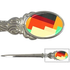 Miscellaneous retro shapes Letter Opener