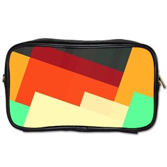 Miscellaneous retro shapes Toiletries Bag (One Side)