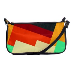 Miscellaneous retro shapes Shoulder Clutch Bag