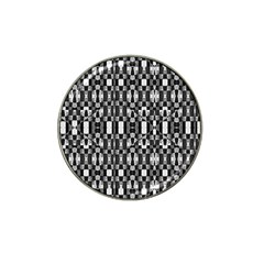 Black And White Geometric Tribal Pattern Hat Clip Ball Marker by dflcprints