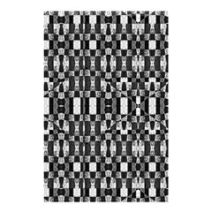 Black And White Geometric Tribal Pattern Shower Curtain 48  X 72  (small)  by dflcprints