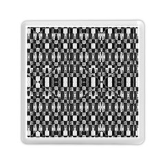 Black And White Geometric Tribal Pattern Memory Card Reader (square)  by dflcprints