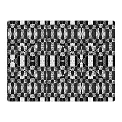 Black And White Geometric Tribal Pattern Double Sided Flano Blanket (mini)  by dflcprints