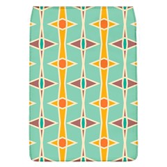 Rhombus Pattern In Retro Colors 			removable Flap Cover (l)