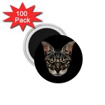 Angry Cyborg Cat 1.75  Magnets (100 pack)  Front