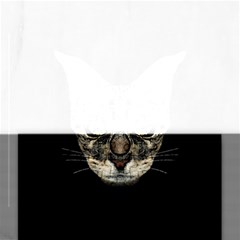 Angry Cyborg Cat Rectangular Jigsaw Puzzl by dflcprints