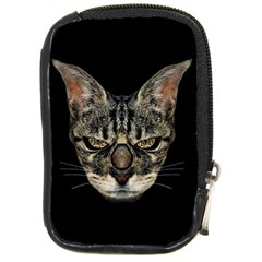 Angry Cyborg Cat Compact Camera Cases