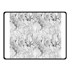 White Marble Fleece Blanket (small) by ArgosPhotography