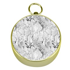 White Marble Gold Compasses