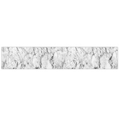 White Marble Flano Scarf (large)  by ArgosPhotography