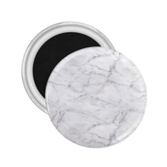 White Marble 2 2 25  Magnets by ArgosPhotography