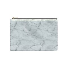 White Marble 2 Cosmetic Bag (medium) 