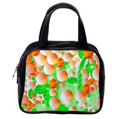 Bubbles Classic Handbags (one Side) by JDDesigns