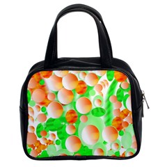 Bubbles Classic Handbags (2 Sides) by JDDesigns