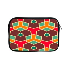 Distorted Shapes In Retro Colors			apple Ipad Mini Zipper Case