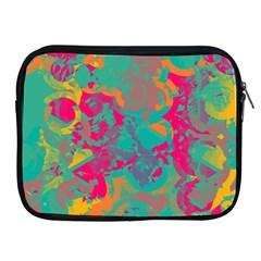 Fading Circles			apple Ipad 2/3/4 Zipper Case by LalyLauraFLM