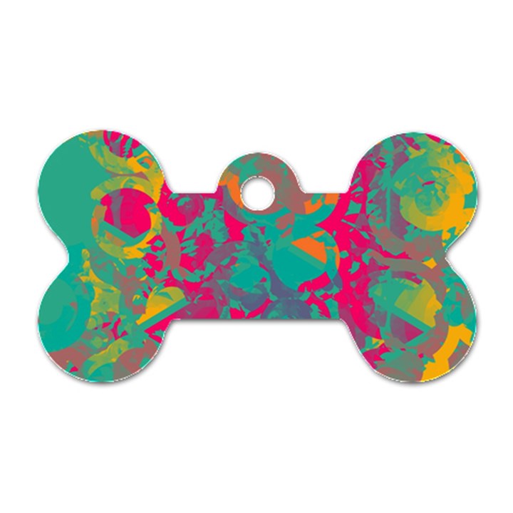 Fading circles			Dog Tag Bone (One Side)