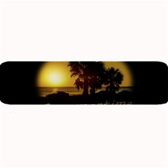 Sunset Scene At The Coast Of Montevideo Uruguay Large Bar Mats by dflcprints