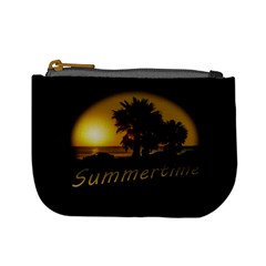 Sunset Scene At The Coast Of Montevideo Uruguay Mini Coin Purses by dflcprints