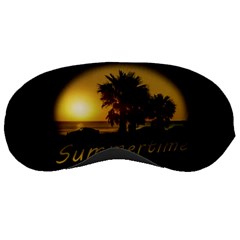 Sunset Scene At The Coast Of Montevideo Uruguay Sleeping Masks by dflcprints